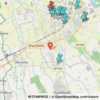 Mappa Str. Fogliano Superiore, 27029 Vigevano PV, Italia (3.05091)