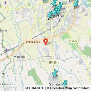 Mappa Str. Fogliano Superiore, 27029 Vigevano PV, Italia (3.69462)