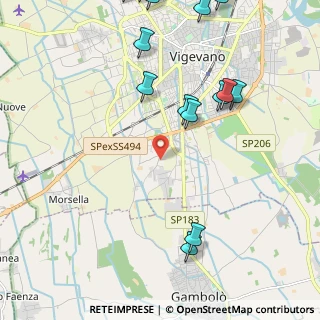 Mappa Str. Fogliano Superiore, 27029 Vigevano PV, Italia (2.78929)