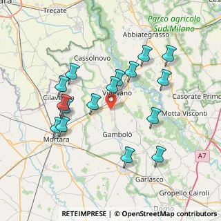 Mappa Str. Fogliano Superiore, 27029 Vigevano PV, Italia (7.41313)