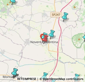 Mappa Via Pietro Milani, 36025 Noventa Vicentina VI, Italia (6.295)