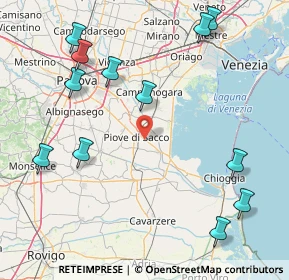 Mappa Via Enrico Mattei, 35028 Piove di Sacco PD, Italia (20.59333)