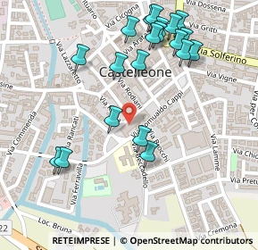 Mappa Via Mura Siccardo, 26012 Castelleone CR, Italia (0.2765)