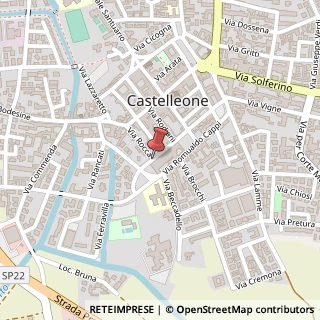 Mappa Via Mura Siccardo, 29, 26012 Castelleone, Cremona (Lombardia)