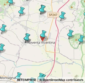 Mappa Via C. Forlanini, 36025 Noventa Vicentina VI, Italia (6.459)