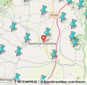 Mappa Via Europa, 36025 Noventa Vicentina VI, Italia (6.2935)