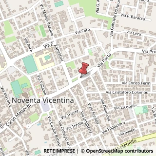 Mappa 36025 Noventa Vicentina VI, Italia, 36025 Noventa Vicentina, Vicenza (Veneto)