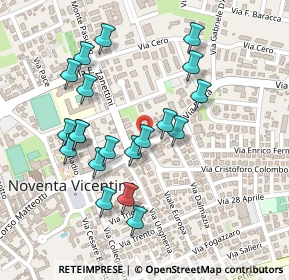 Mappa Via C. Porta, 36025 Noventa Vicentina VI, Italia (0.229)
