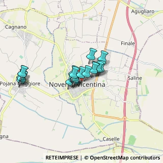 Mappa Via Europa, 36025 Noventa Vicentina VI, Italia (1.2975)