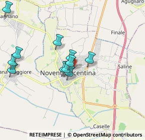 Mappa Via C. Forlanini, 36025 Noventa Vicentina VI, Italia (1.73818)