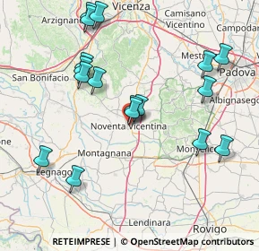 Mappa Via C. Porta, 36025 Noventa Vicentina VI, Italia (16.79176)