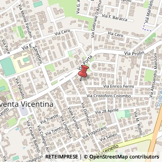 Mappa Via G. Verdi, 14, 36025 Noventa Vicentina, Vicenza (Veneto)
