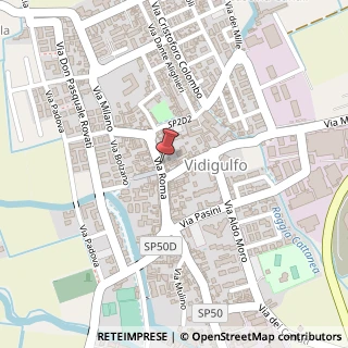 Mappa Via Roma, 27, 27018 Vidigulfo, Pavia (Lombardia)
