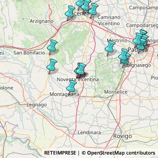 Mappa Via E. Fermi, 36025 Noventa Vicentina VI, Italia (20.345)