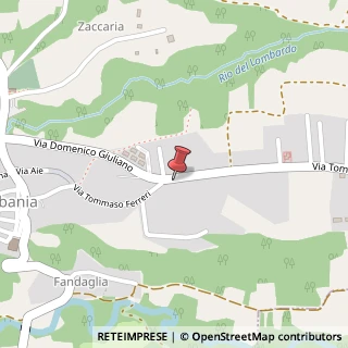 Mappa Via Tommaso Ferreri,  35, 10070 Barbania, Torino (Piemonte)