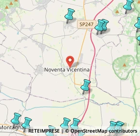 Mappa Via Porta, 36025 Noventa Vicentina VI, Italia (7.7385)