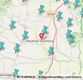 Mappa Via Porta, 36025 Noventa Vicentina VI, Italia (6.281)