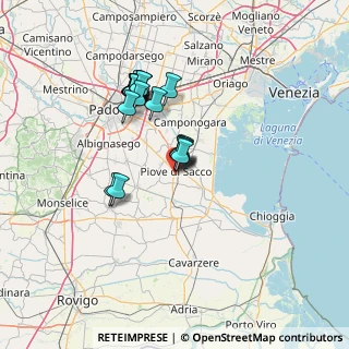 Mappa Via Crociata, 35028 Piove di Sacco PD, Italia (11.402)