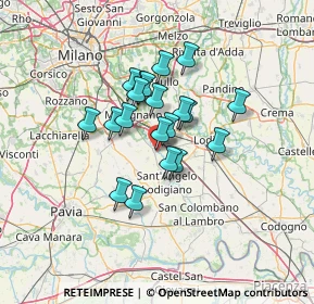 Mappa Via Macalle', 26857 Salerano sul Lambro LO, Italia (9.5465)