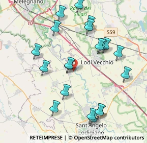 Mappa Via Macalle', 26857 Salerano sul Lambro LO, Italia (4.255)