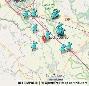 Mappa Via Macalle', 26857 Salerano sul Lambro LO, Italia (3.36867)