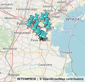 Mappa Via dell'Industria, 35028 Piove di Sacco PD, Italia (8.7985)