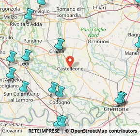 Mappa Via Mura Manfredi, 26012 Castelleone CR, Italia (25.779)