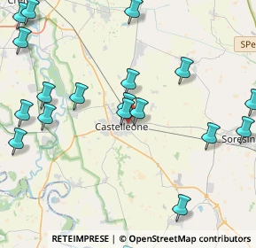 Mappa Via Alberello, 26012 Castelleone CR, Italia (5.5165)