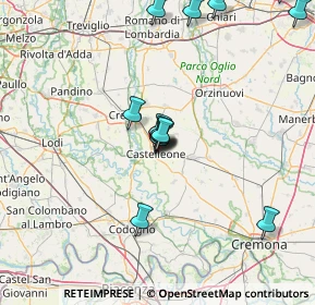 Mappa Via Alberello, 26012 Castelleone CR, Italia (14.78)