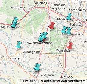 Mappa Via Saline, 36025 Noventa Vicentina VI, Italia (15.51923)