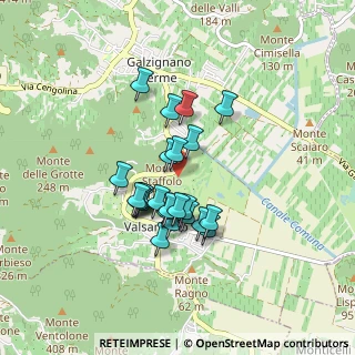 Mappa Via John Fitzgerald Kennedy, 35030 Galzignano Terme PD, Italia (0.65833)