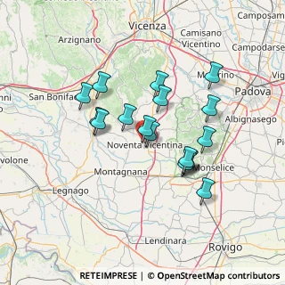 Mappa Via Capo di Sopra, 36025 Noventa Vicentina VI, Italia (12.00529)