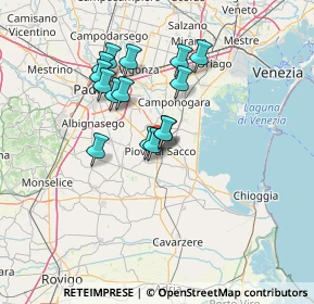 Mappa Via Botta, 35028 Piove di Sacco PD, Italia (11.31)