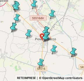Mappa Via Botta, 35028 Piove di Sacco PD, Italia (4.29278)