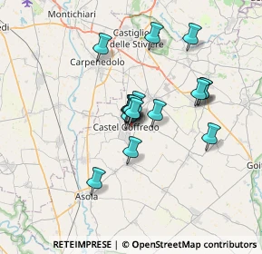 Mappa Via Monteverdi, 46042 Castel Goffredo MN, Italia (4.93353)