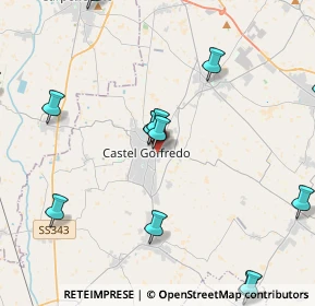 Mappa Via Monteverdi, 46042 Castel Goffredo MN, Italia (6.2105)