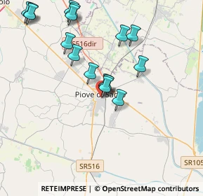 Mappa Piazzetta Jappelli, 35028 Piove di Sacco PD, Italia (4.0825)