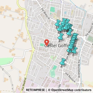 Mappa Via Guido Rossa, 46042 Castel Goffredo MN, Italia (0.5425)