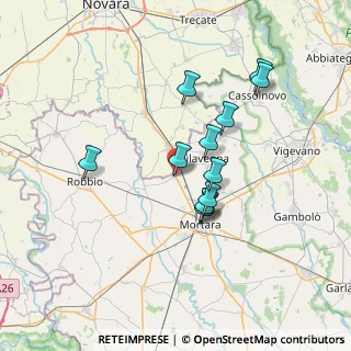 Mappa Via Negrone Manara, 27020 Albonese PV, Italia (5.9875)
