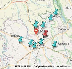 Mappa Via Negrone Manara, 27020 Albonese PV, Italia (5.72769)