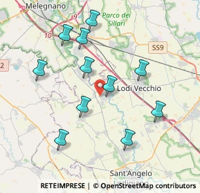 Mappa Via E. Montale, 26857 Salerano sul Lambro LO, Italia (3.77727)