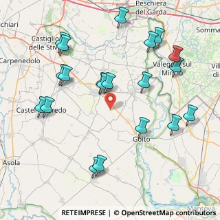 Mappa Via Pioppi, 46049 Goito MN, Italia (9.2185)