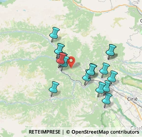 Mappa Strada Provinciale 30 dir, 10070 Monastero di Lanzo TO, Italia (6.25235)