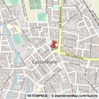 Mappa Piazza Borgo Isso, 26012 Castelleone CR, Italia, 26012 Castelleone, Cremona (Lombardia)