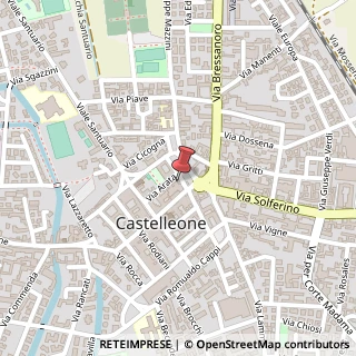 Mappa Piazza Borgo Isso, 2, 26012 Castelleone, Cremona (Lombardia)