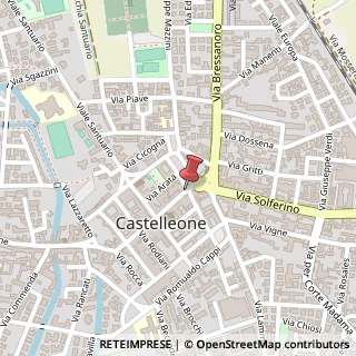 Mappa Via Nazionale, 132, 26012 Castelleone, Cremona (Lombardia)