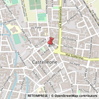 Mappa Piazza della Vittoria,  5, 26012 Castelleone, Cremona (Lombardia)
