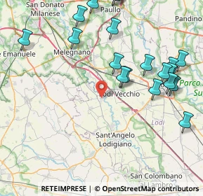 Mappa Via Europa, 26857 Salerano Sul Lambro LO, Italia (9.801)