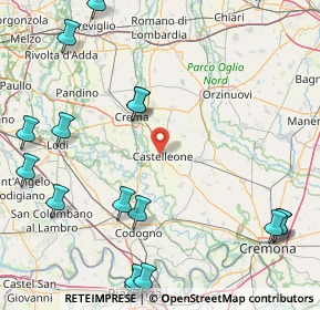 Mappa Via XXV Aprile, 26012 Castelleone CR, Italia (24.62444)