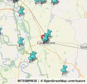 Mappa Via XXV Aprile, 26012 Castelleone CR, Italia (6.0645)